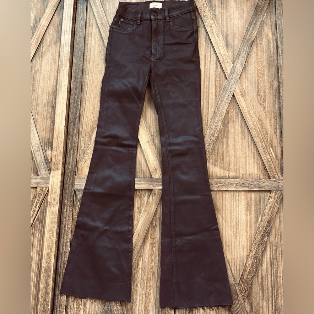 DL1961 Wmn’s 24  Bridget Boot Cut Pants in Dark Mocha